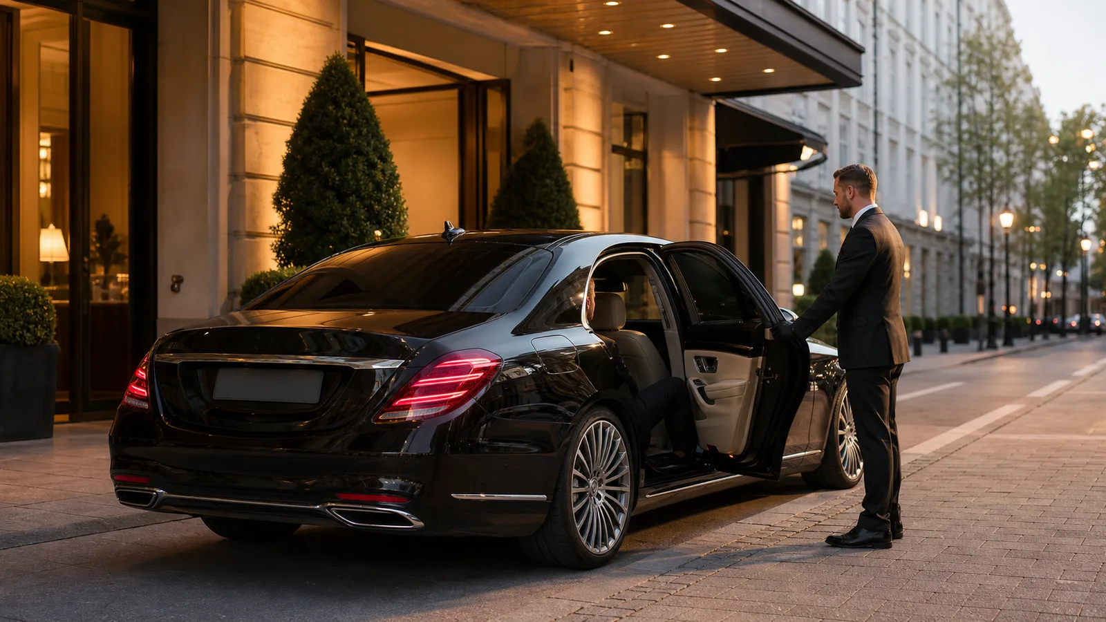 electronica Munich Chauffeur hotel arrival with chauffeur in Munich